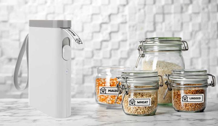 Image du produit Peach Imprimante d'étiquettes PE blanc (203 dpi)