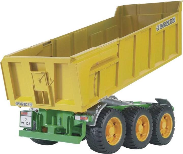 Actual product image Bruder Joskin tub tipping trailer