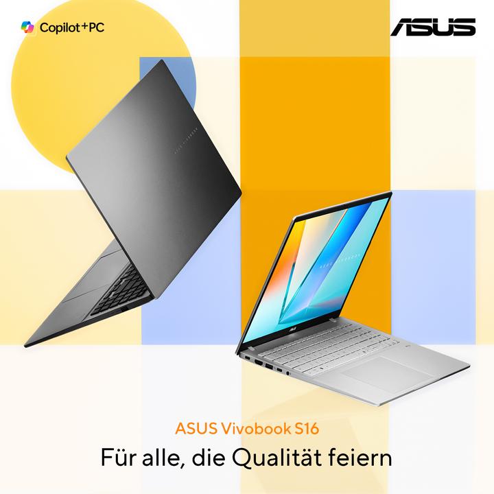 Produktbild ASUS Vivobook S 16 AI R7-445 32 1TB M3607GA-SH004W W11H (16", 1000 GB, 32 GB, DE)