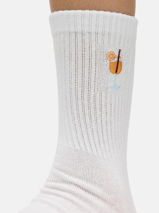 Actual product image Nur Die Freizeitsocken Statement Socken mit Stickerei (pack of 10, 39 - 42)