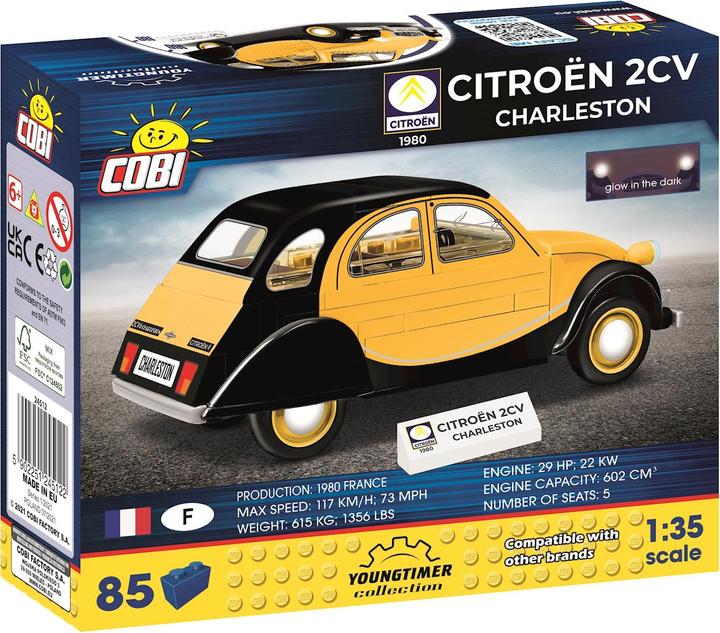 Actual product image Cobi Citroën CV pcs Charleston Hélios