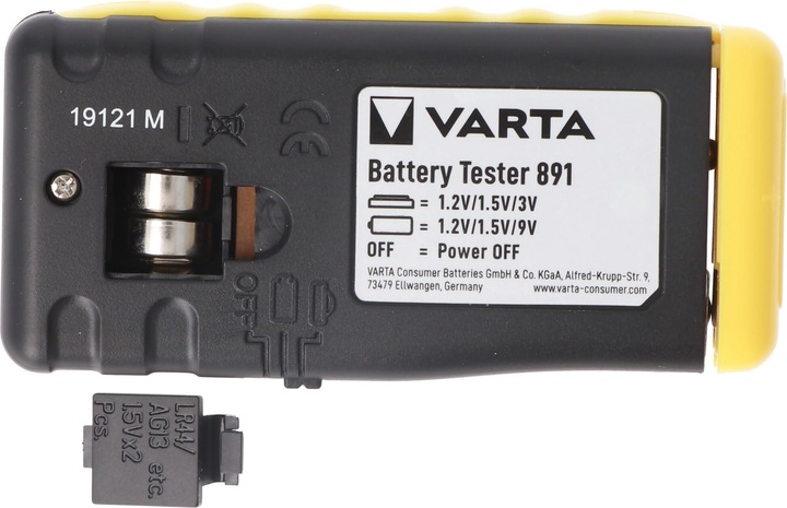 Productafbeelding Varta LCD Digitale Batterijtester