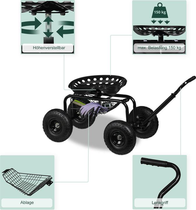 Immagine prodotto Relaxdays Sedile da giardino