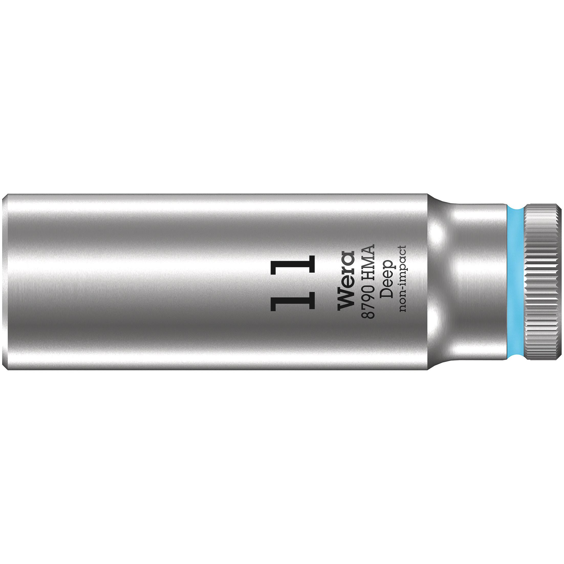 Wera, Steckschlüssel + Stecknuss, 8790 HMA Deep 11,0 (11 mm)