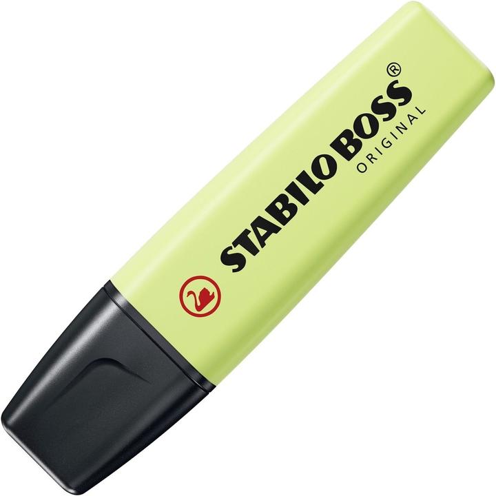 Produktbild STABILO Textmarker - BOSS ORIGINAL Pastel - Einzelstift - Prise von Limette (Prise von Limette, 7 mm, 1 x)