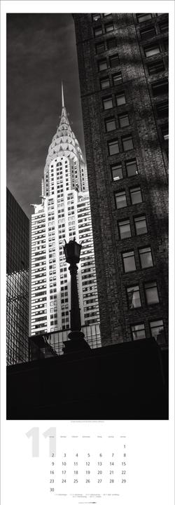 Produktbild New York XXL Kalender 2026 (34 x 98 cm, Deutsch)