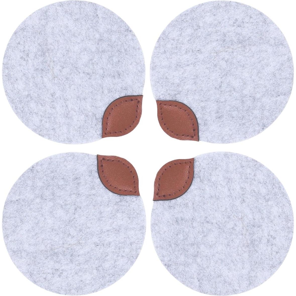 neuetischkultur, Untersetzer, Glasuntersetzer 4er-Set (4 x, Glasuntersetzer)