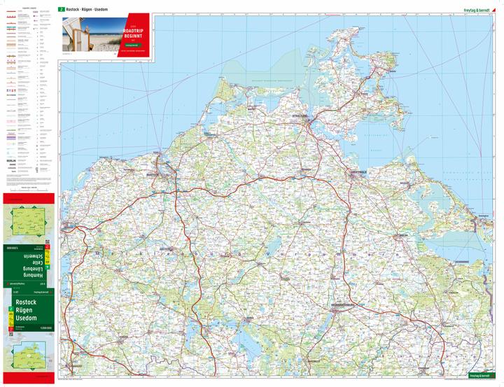 Produktbild Deutschland, Strassenkarten-Set 1:200.00