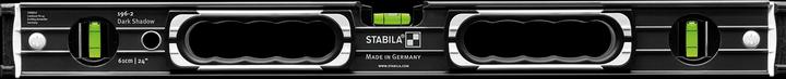 Actual product image Stabila Spirit level set Dark Shadow Type 196-2 2 pcs. (122 cm)