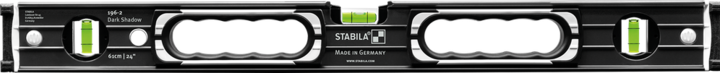 Image du produit Stabila Jeu de niveau d'eau Dark Shadow Type 196-2 2pcs. (122 cm)