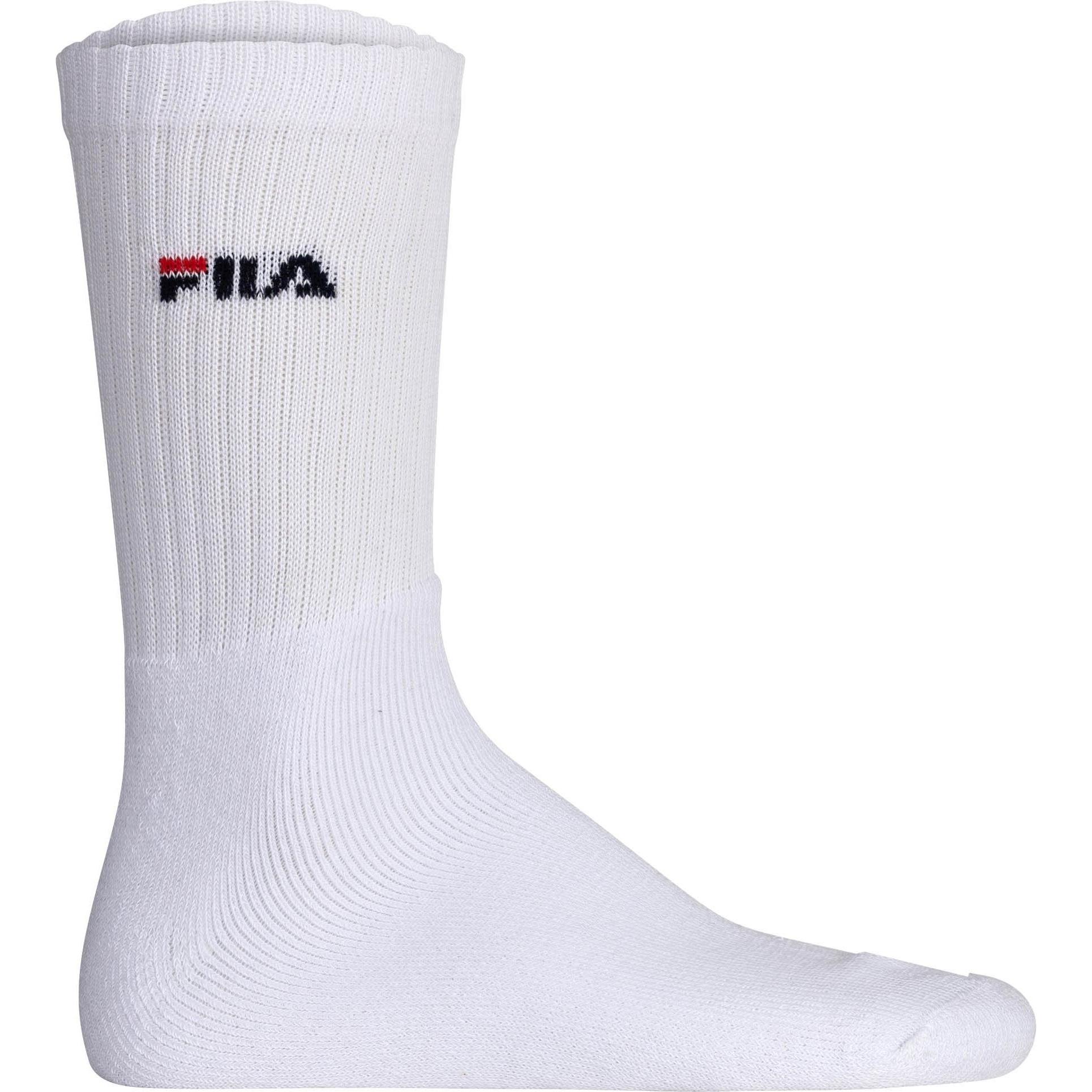 Thumbnail - FILA, Herren, Socken, Socken Casual Stretch TENNIS SOCKS "" 9P, Weiss, (9er Pack, 39 - 42)