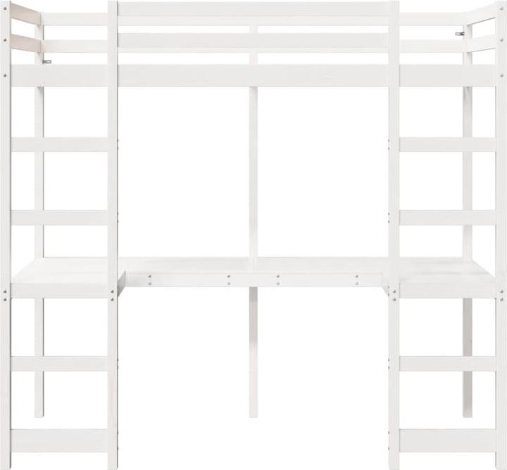 Nährwerte und Zutaten vidaXL Hochbett ohne Matratze (80 x 200 cm)