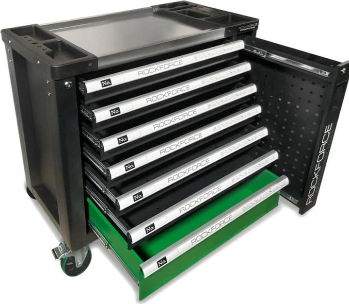 Productafbeelding Rockforce Werkplaatskast+172 Stuks Gereedschap.