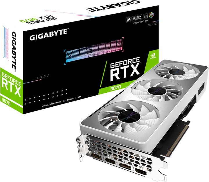 Produktbild Gigabyte GeForce RTX 3070 Vision OC (8 GB)