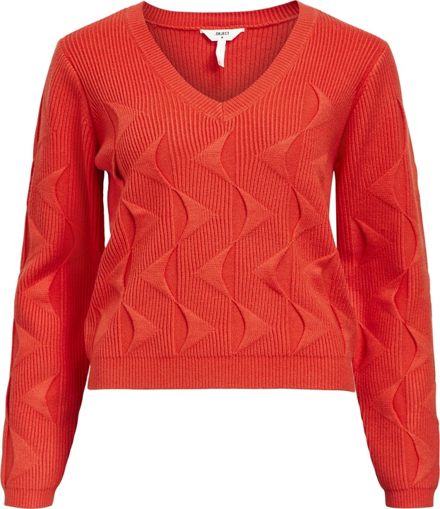 Actual product image Object Patterned knitted jumper (M)
