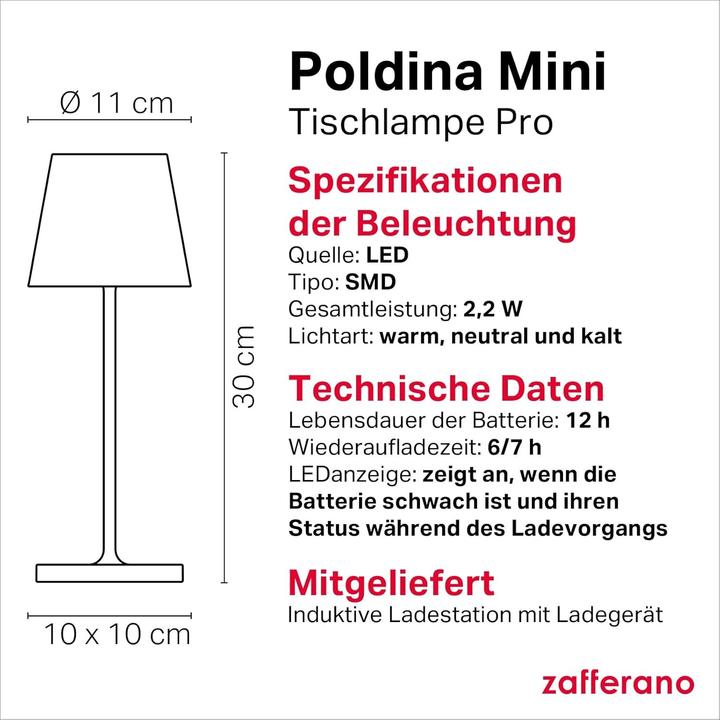 Image du produit Zafferano Poldina Mini Pro (154 lm)