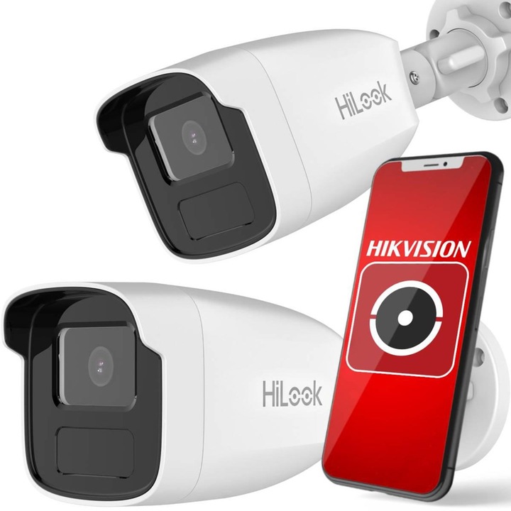 Produktbild HiLook IP Kamera IPCAM-B4-50IR Weiss (2560 x 1440 Pixels)