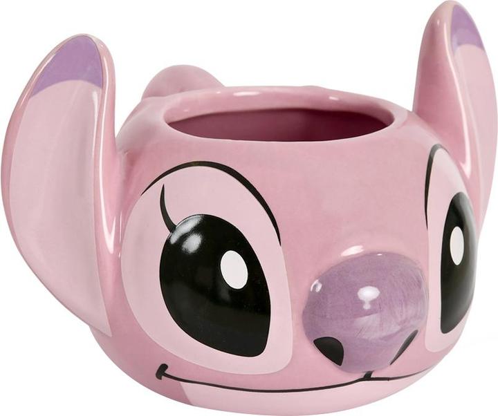 Actual product image Stor Disney Stitch - 3D Ceramic Mug in Gift Box from Angel Collection 375 ml (375 ml, 1x)