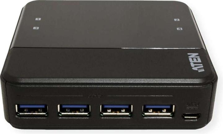 Produktbild Aten US3344 4 x 4 USB 3.2 Gen1 Peripherie-Freigabe-Switch (USB-C, 4 Ports)