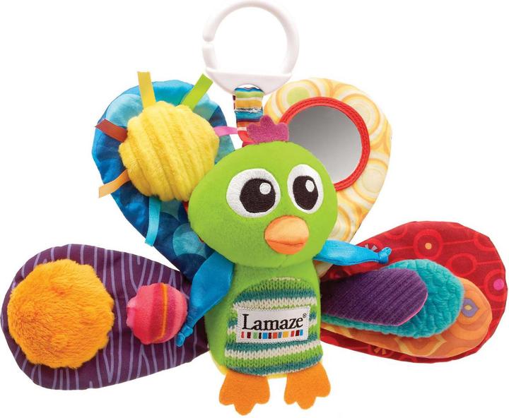 Actual product image Tomy Lamaze Jacques the Peacock