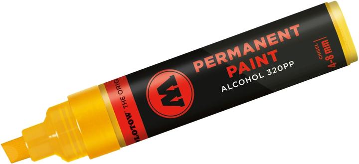 Actual product image Molotow Brand 320PP refillable 4-8mm melon yellow (Melon yellow, 8 mm, 1 x)
