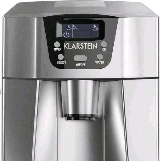 Actual product image Klarstein Ice Volcano 2G Ice Maker Silver