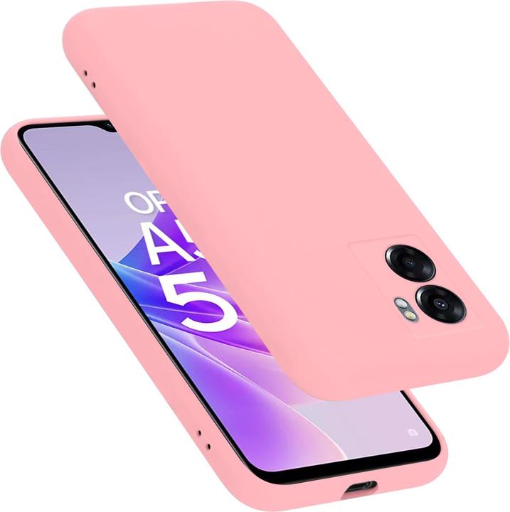 Actual product image Cadorabo TPU Liquid Silicone Case Cover for Oppo A57 5G / A77 5G / Realme V23 (Oppo A57 5G, Oppo A77 5G, Realme V23 5G)