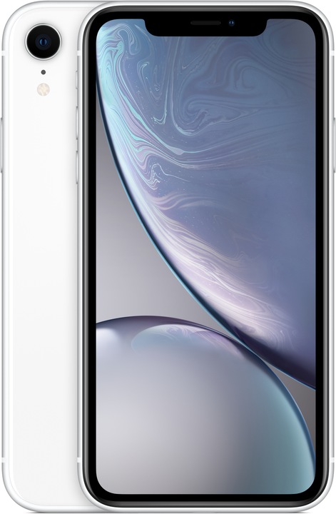 Produktbild Apple iPhone XR (128 GB, White, 6.10", SIM + eSIM, 12 Mpx, 4G)