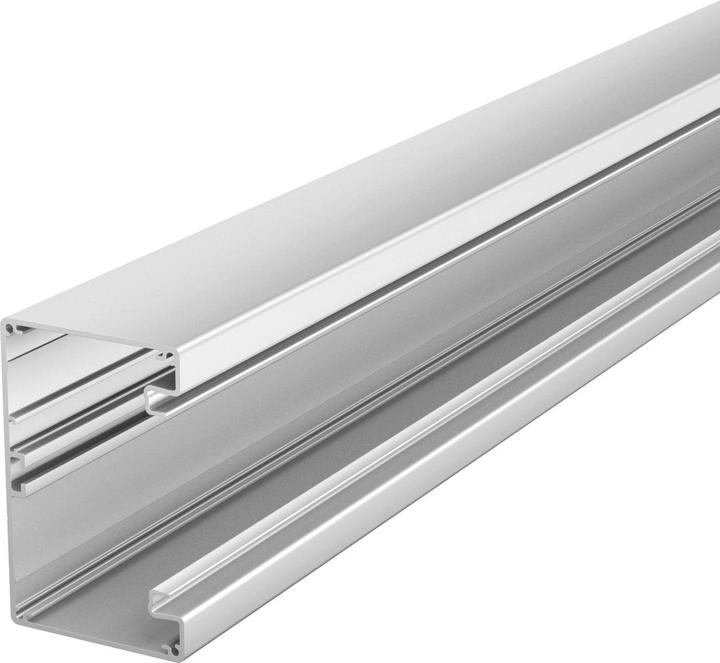 Actual product image OBO Bettermann OBO GA-S70110EL Device installation duct, symmetrical 70x110x2000 aluminium EL (200 cm)