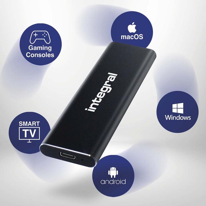 Immagine prodotto SlimXpress SSD portatile 500 GB Nero (0.50 TB)