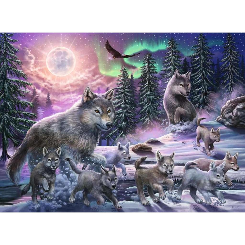 Thumbnail - Ravensburger Nordische Wölfe (150 Teile)