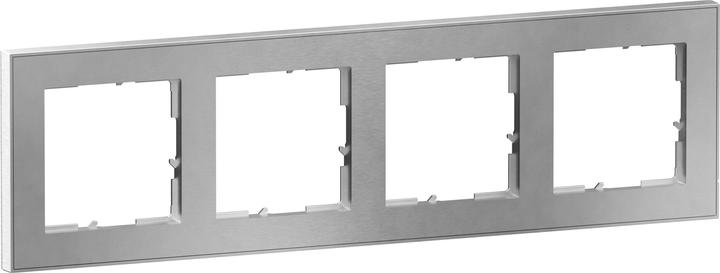 Produktbild Legrand Seano+ 4-fach Rahmen mit Echtmaterialoberfläche