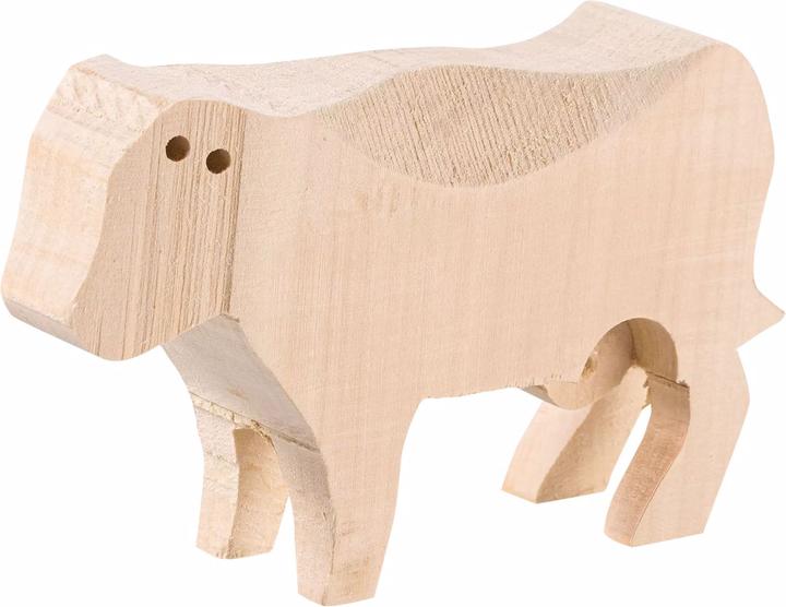 Immagine prodotto Naturzone Holzschnitz-Set Kuh (6 cm)
