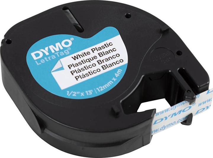 Produktbild Dymo S0721660 Kunststoffband (1.20 cm, Weiss)
