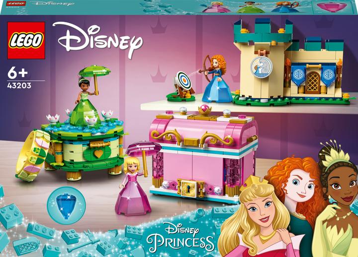 Actual product image LEGO Aurora's, Merida's and Tiana's magic works (43203, LEGO Disney)