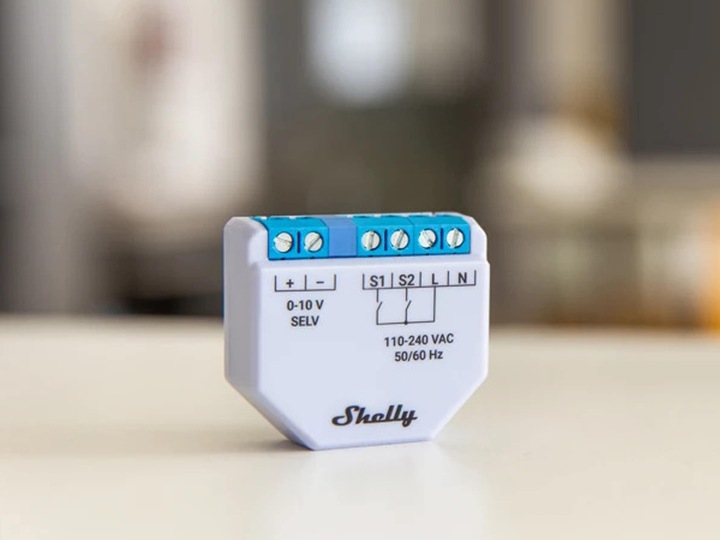 Image du produit Shelly Plus Variateur 0-10V (Actionneur de commutation)