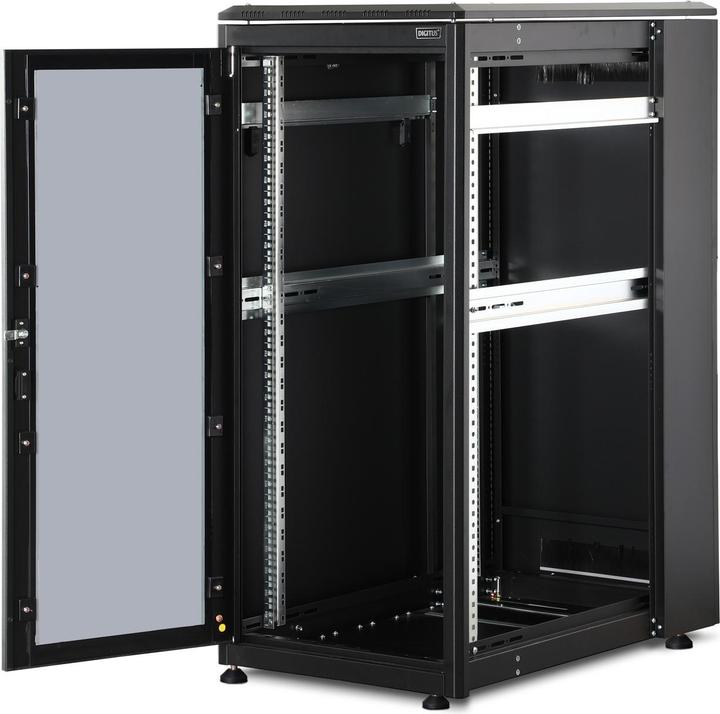 Actual product image Digitus Network Rack Unique Series - 600x1000 mm (WxD) (26 RU, 19 inch rack)