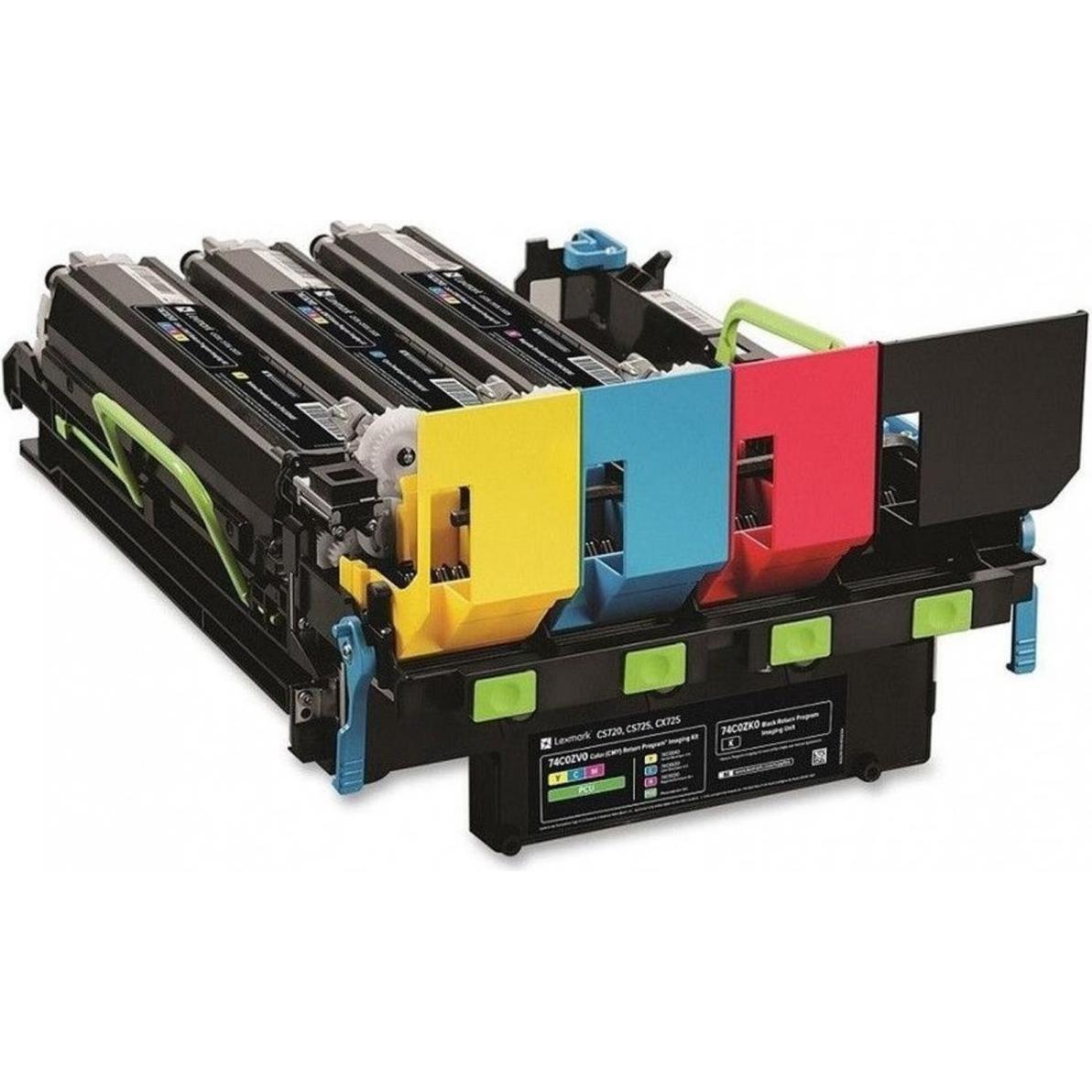 Lexmark, Toner, 74c0zv0 (M, Y, C)