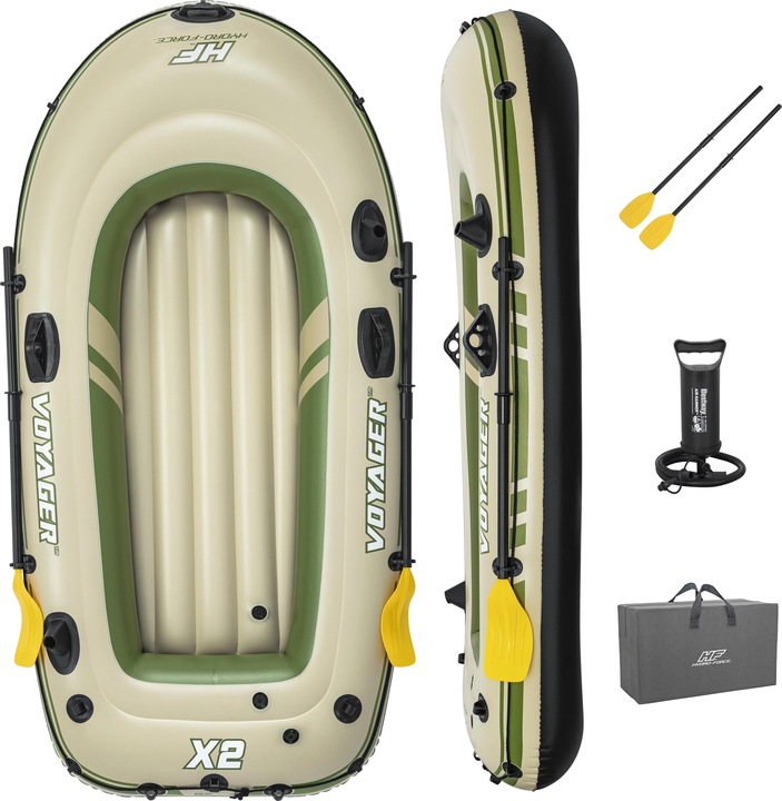 Immagine prodotto Bestway Set di zattere Voyager X2 (232 cm, 2 pers.)