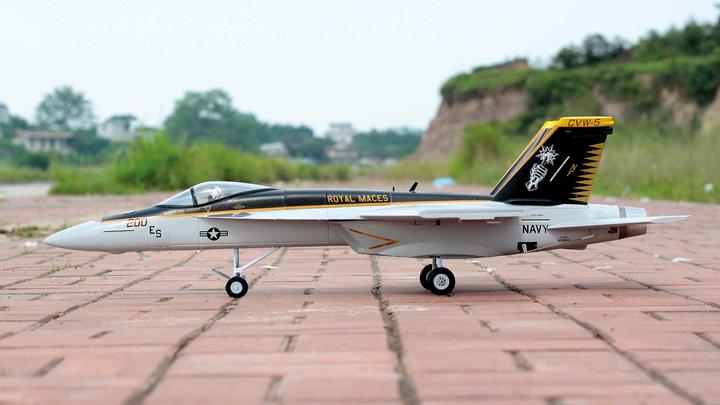 Produktbild Freewing F/A-18E 4S (VFA-27,Yellow) 64mm EDF Jet PNP (Jet)
