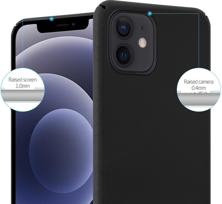 Produktbild Cadorabo Hard Cover Matt Metall Cover (Apple iPhone 12 mini)