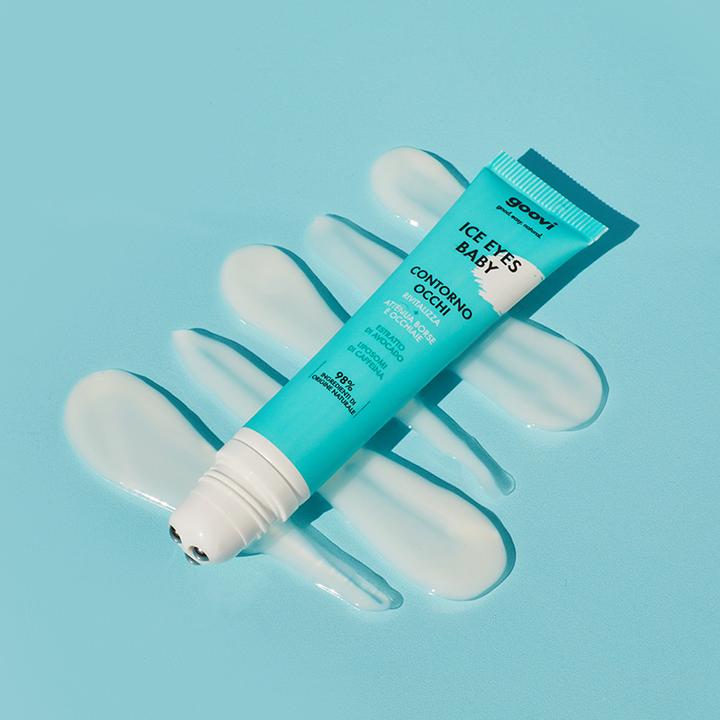 Immagine prodotto Goovi ICE EYES BABY crema occhi contro borse e occhiaie 15 ml (Crema per la cura degli occhi, 15 ml)
