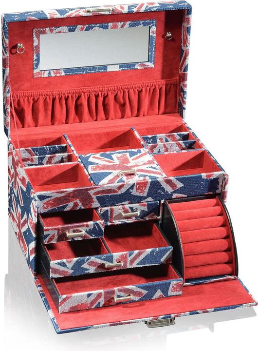 Image du produit Juwelendieb Coffret à bijoux Mia XXL - Rouge