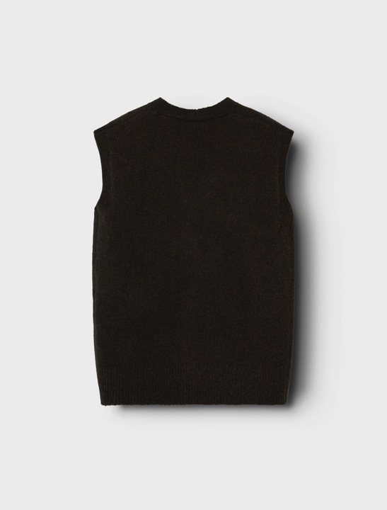 Actual product image Lmtd Relaxed fit knitted waistcoat (134)