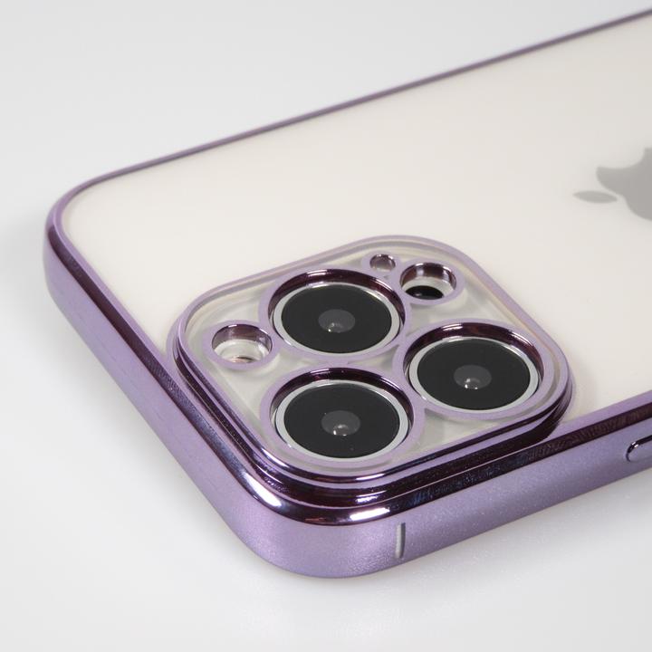 Produktbild PhoneLook Hülle Electroplate lila (Apple iPhone 13 Pro)