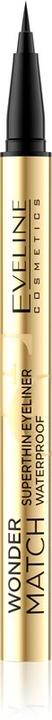 Eveline Wonder Match Superthin Waterproof Eyeliner Pencil Black (Black)