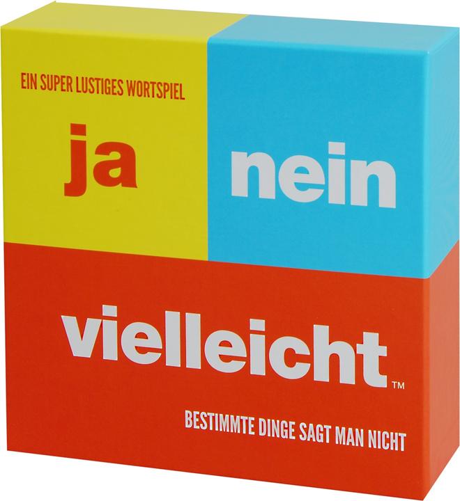 Actual product image Yes No Maybe (German, 1 - 8 Players)