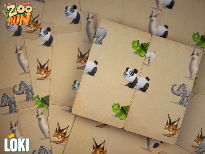 Produktbild Loki Kids 516009 - Zoo Run, Brettspiel, für 3-5 Spieler, ab 5 Jahren (Deutsch, 3 - 5 Spieler)