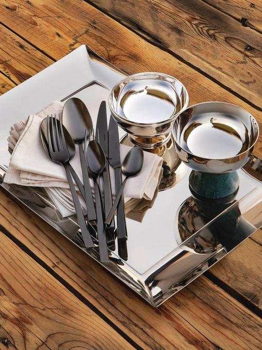 Actual product image Rosenthal Cutlery 60pcs. Rock stainless steel/PVD 2Black (60 pcs., Cutlery set)