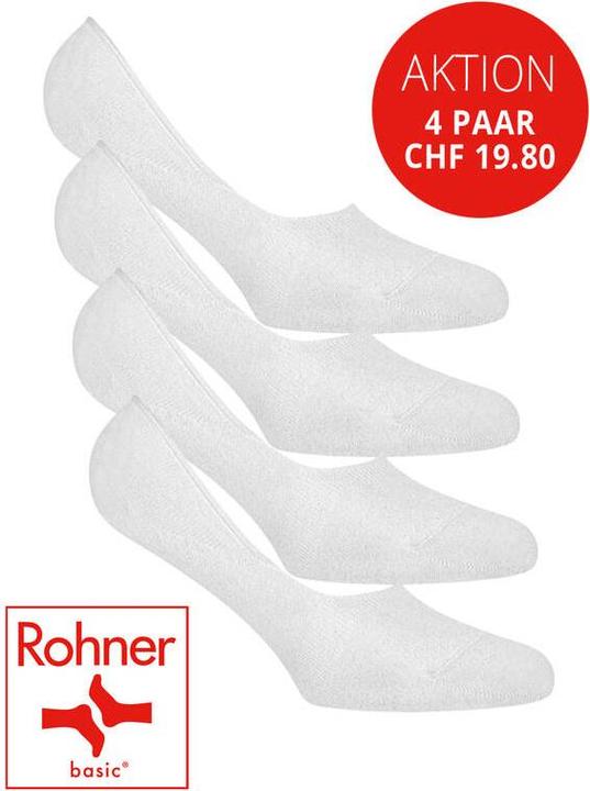 Actual product image Rohner 4Pack Basic Sneaker low (pack of 4, 35 - 38)